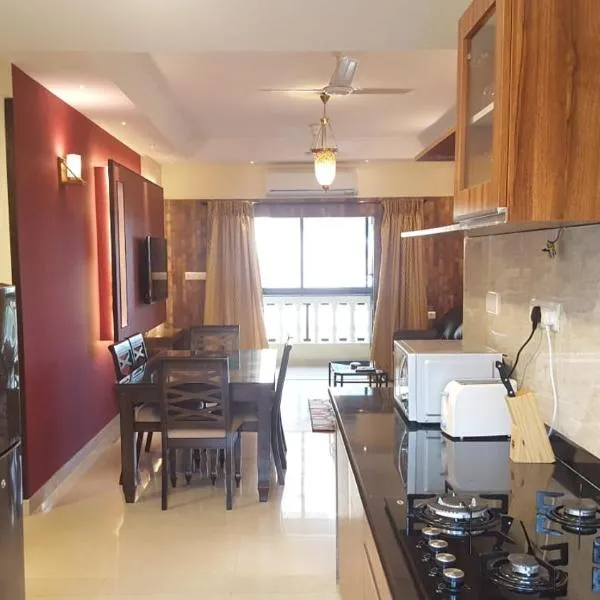 Aquamarine Holidays Goa 2BHK Service Apartment 1, hotel v destinaci Arpora