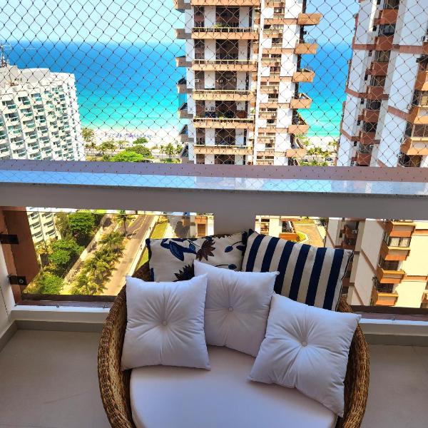 Apartamento Vista Mar Barramares Flat Praia Barra da Tijuca - Novo