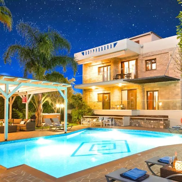 Mirsini Villa Private Pool & Jacuzzi, hotel u gradu Georgiupolis