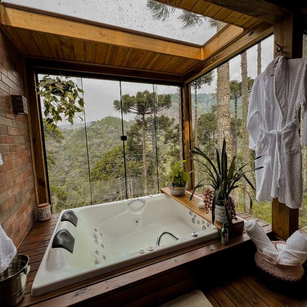 Eco Cabanas Kaapuã - Cabana Mandaçaia - Foto 3