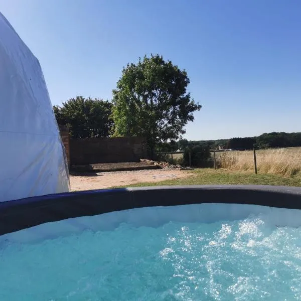 Lincoln Star Dome, Hot tub, BBQ, hotell sihtkohas Lincolnshire