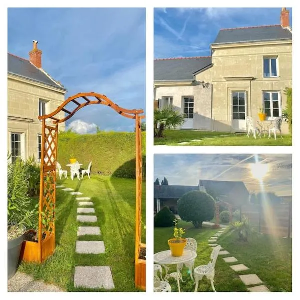gîte chez Sandra Entrée indépendante, hotel di Savigny-en-véron