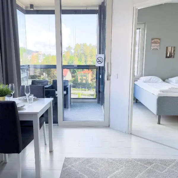 Aseman Portti - Stunning 1BR Apartment with sauna 8th Floor, hotel v destinaci Kuopio