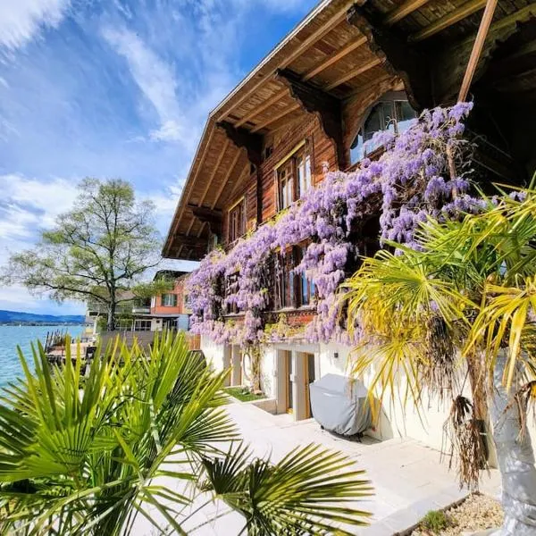 Traumwohnung direkt am Thunersee, hotel in Oberhofen am Thunersee