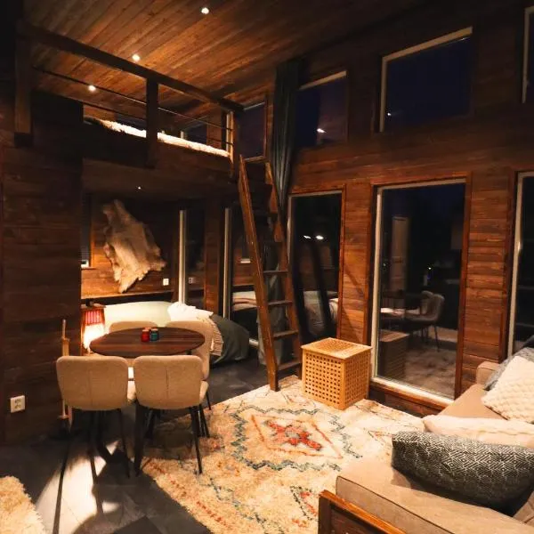 Reindeer River lights lodge, hotel v destinaci Kiruna