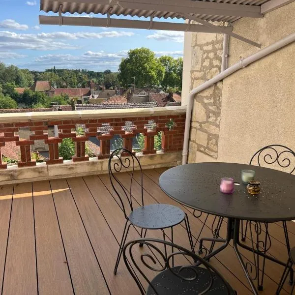 Les Hirondelles, hotel v destinaci Saint-Florentin