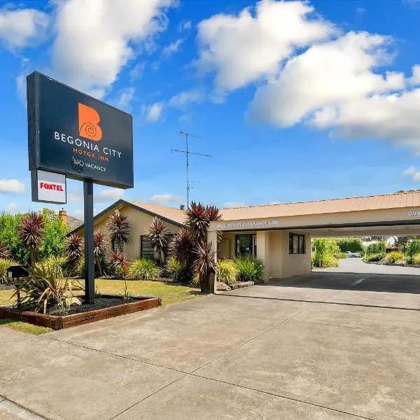 Begonia City Motor Inn, hotel di Buninyong