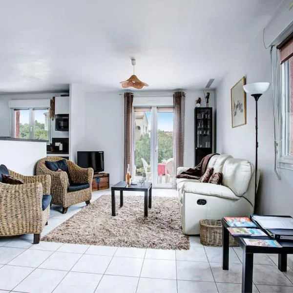 Villa Neptune jardin garage, hotel a Montady