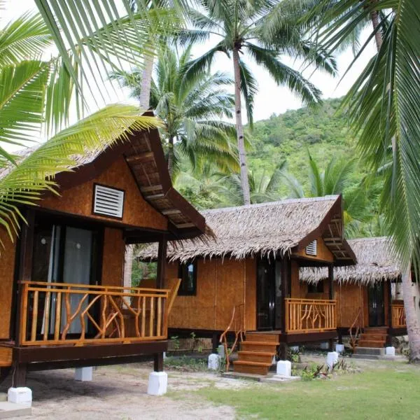 Ocam Ocam Mission Inn and Ocean-View Cottages، فندق في New Busuanga
