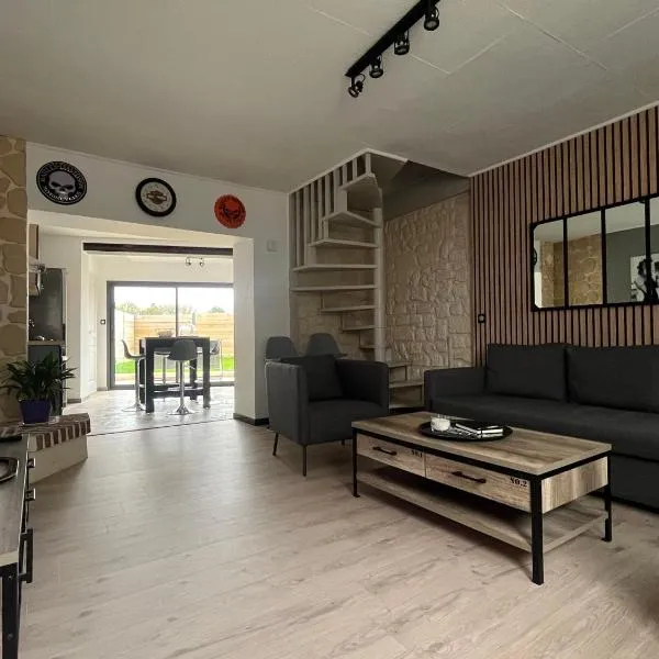Gîte le Davidson, maison avec jardin – hotel w mieście Ypreville-Biville