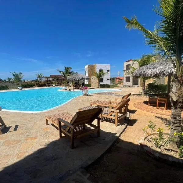 Chalé Paraíso, Chaleville Maramar - Conforto, segurança, internet e Jacuzzi Vista mar, Hotel in Luis Correia