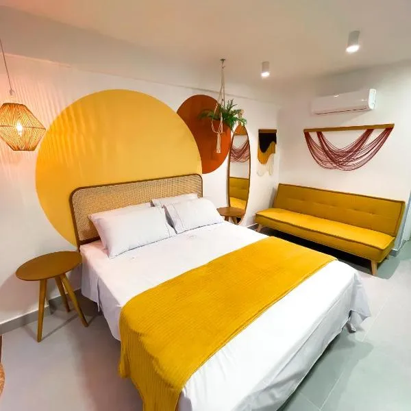 Flatzin Porto de Galinhas Praia e Centrinho, hotel em Porto de Galinhas