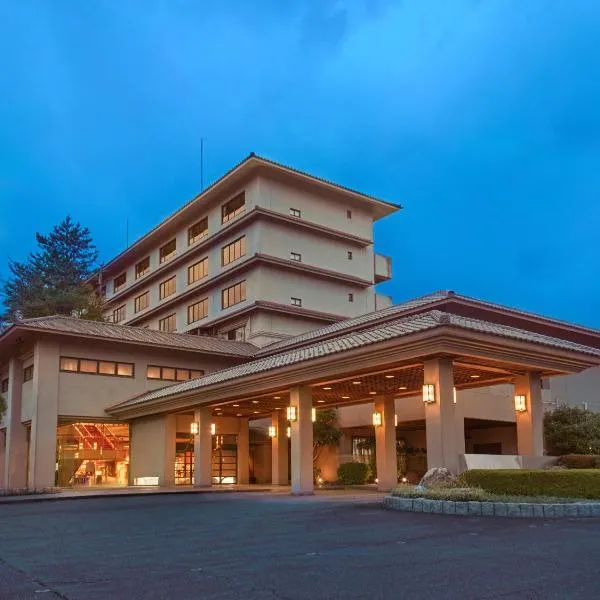 Ooedo Onsen Monogatari Premium Seiunkaku, hotel in Awara