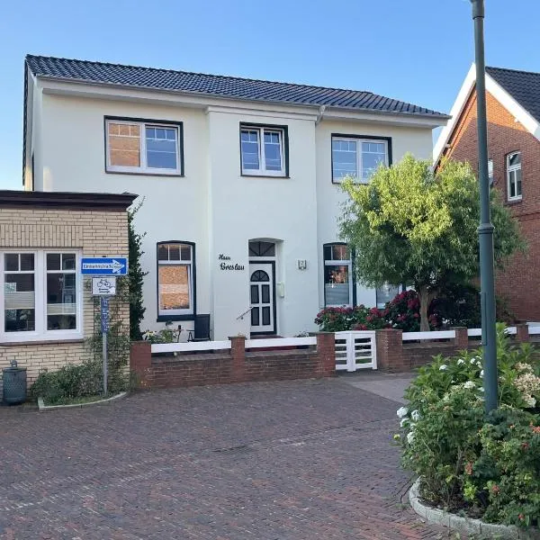 Haus Breslau, hotel v destinaci Borkum