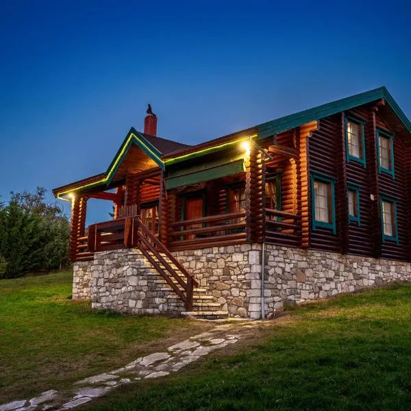 Mountain Escape Chalet, отель в городе Карпенисион