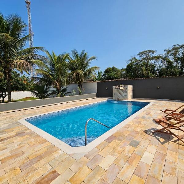 Casa em Boraceia com Quadra de Beach Tennis