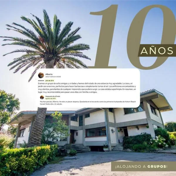 Azkorri Beach House, hotel en Getxo
