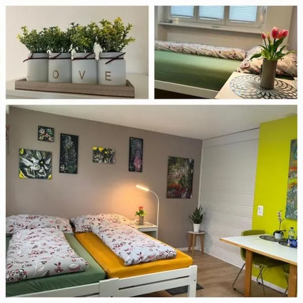 HEART Studio Visp Zentrum I ruhig I Single I Paare I Küche, hotel v destinaci Visp