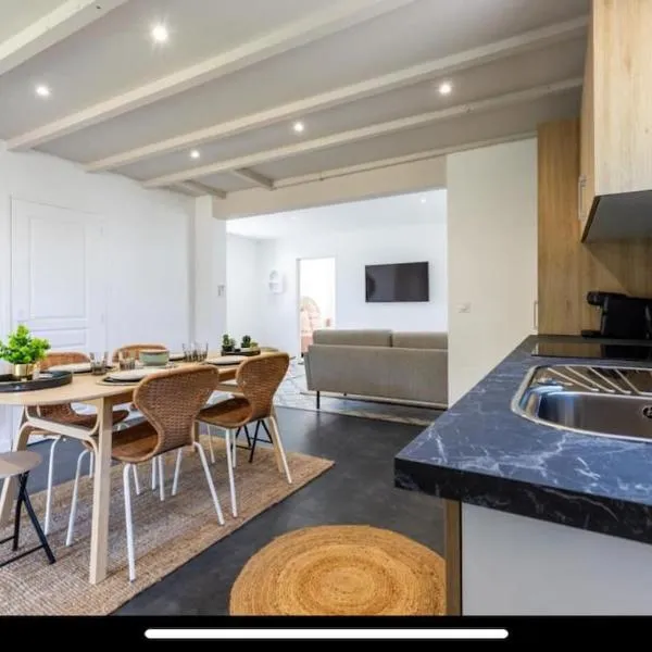Maison à deux pas du port – hotel w mieście Lanton