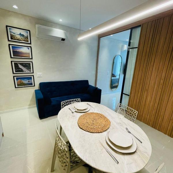 Sofisticação e Elegância com Vista Mar 2min Praia