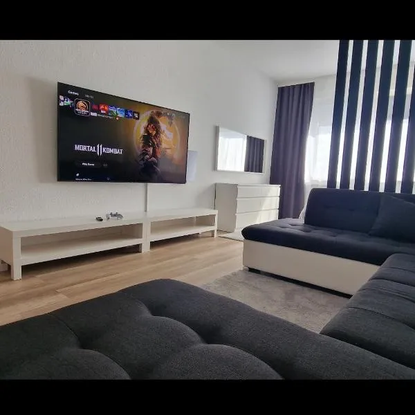 2 Bedroom Cityview Apartment PS5-QLED TV-Parking, hotel in Chemnitz