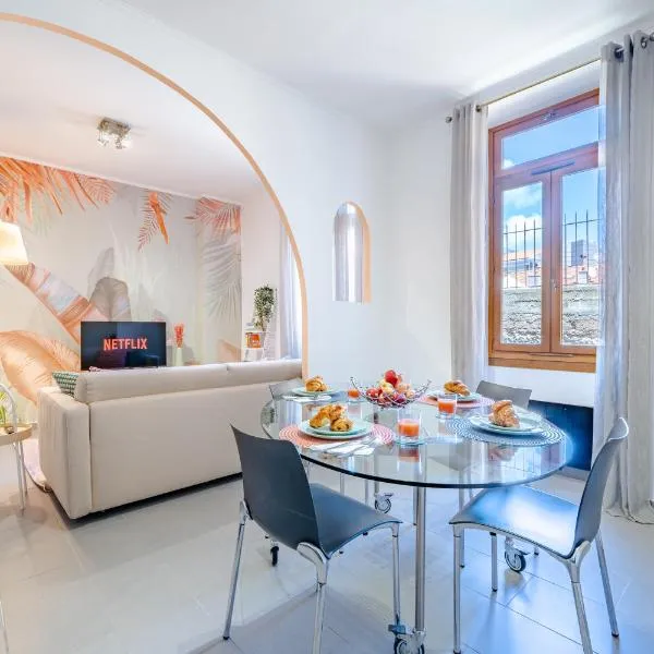 1Br - Monaco 1 Min Walk - Close to Port and Train, hotel a Beausoleil