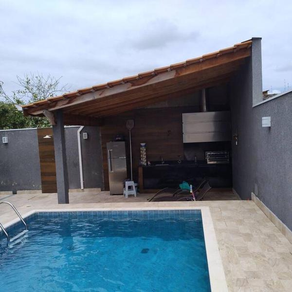 bela casa na praia de Itanhaém - Foto 4