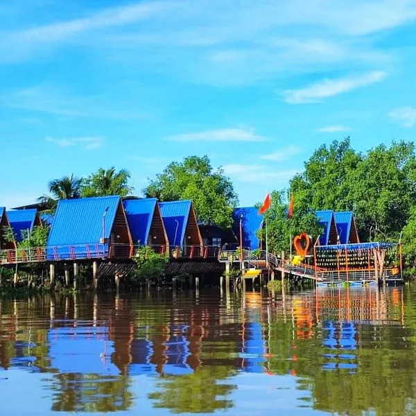 Cồn Phụng Retreats Mekong - Nature Island with Free Boat Shuttle & Fishing, Hotel in Ben Tre