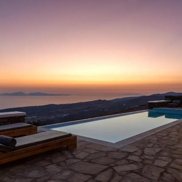 Villa Leonora Tinos, viešbutis mieste Arnados
