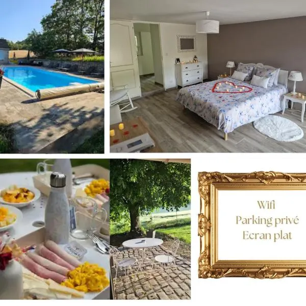 Le relais des clefs - AU CALME DU GATINAIS - Escapade à deux - Terrasse privée - WIFI - Offre romantique sur demande, hotel em Valpuiseaux