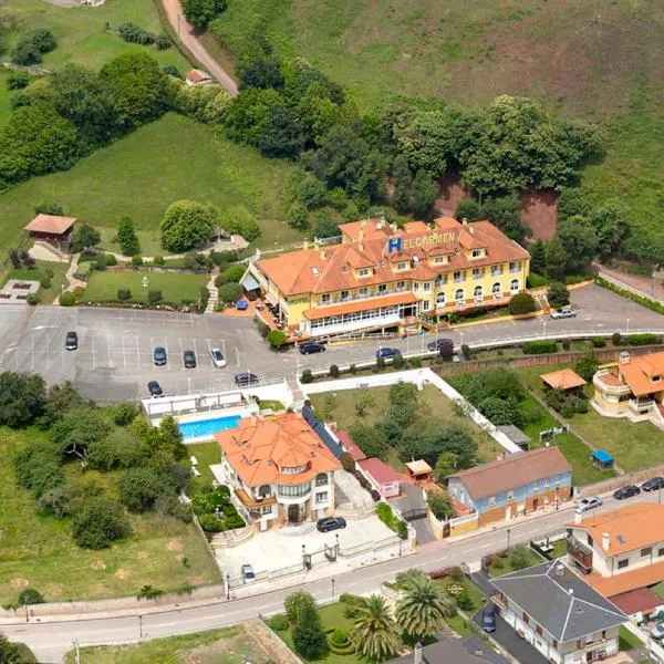 Hotel y Casona El Carmen, hotel v destinaci Perlora