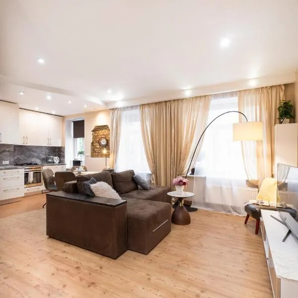 Baltic Amber in Diplomatic District & Free Parking, хотел в Рига