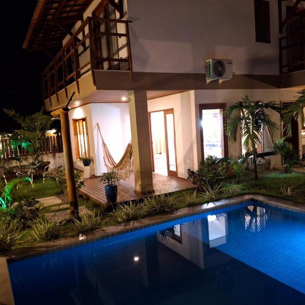 VillaBella Casa temporada 3 Quartos, piscina, na Vila junto ao Centro e Praia