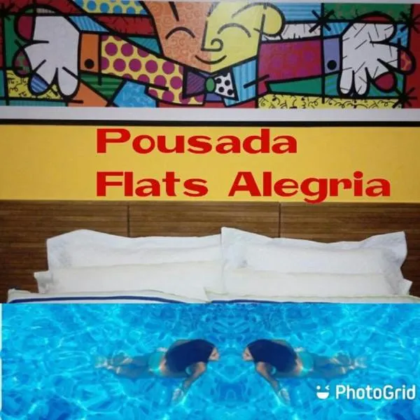Pousada Flats Alegria piscina climatizada, hotel v destinaci Olímpia