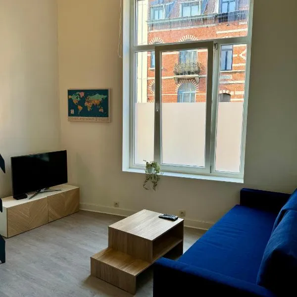 Studio avec chambre en mezzanine, hotel v Bruselu