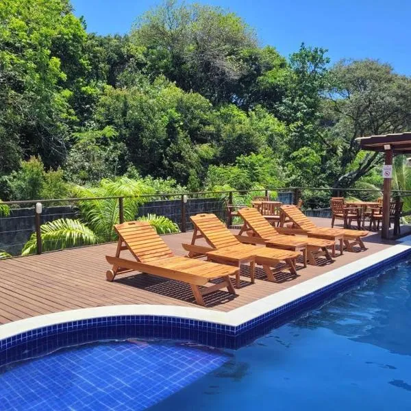 Flat Maré 3 - 2da praia condomínio com piscina, Morro de Sao Paulo, hotel v destinaci Morro de São Paulo