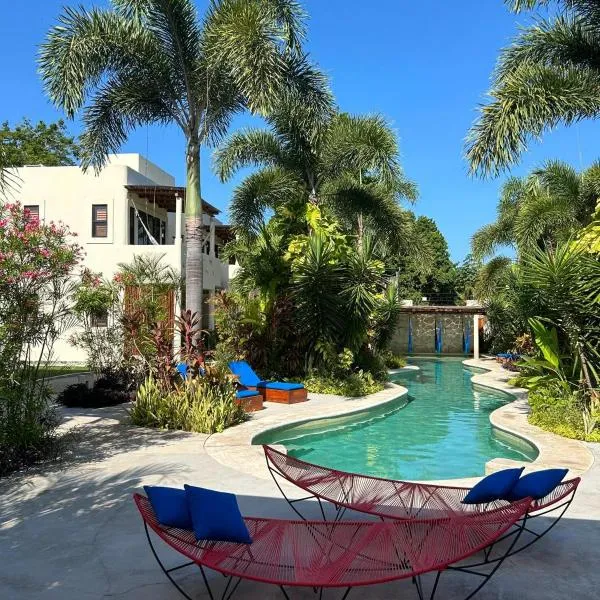 Blue Palm Bacalar, hotel v destinaci Bacalar