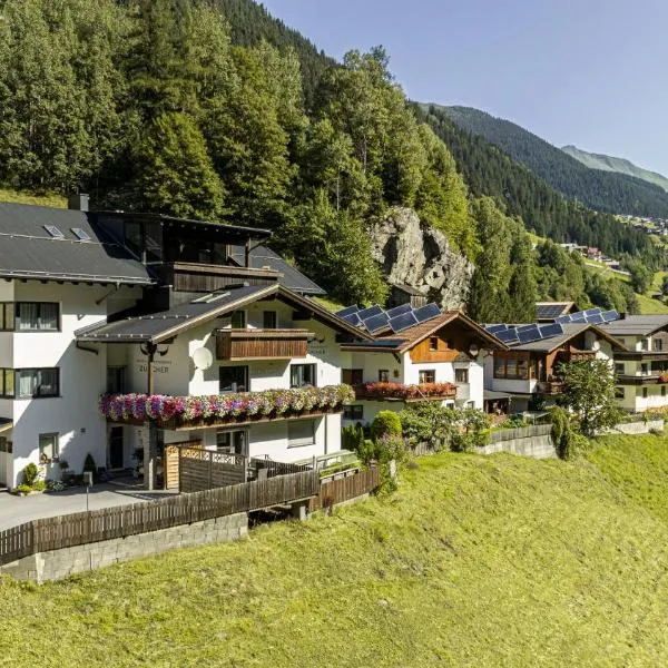 Alpen-Appartements Zürcher, hótel í Kappl