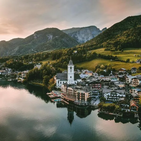 Romantik Hotel Im Weissen Rössl am Wolfgangsee, hotel v St. Wolfgangu