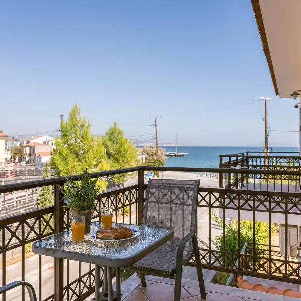 Liberty apartment with 3 balconies, hotel v destinaci Iraion