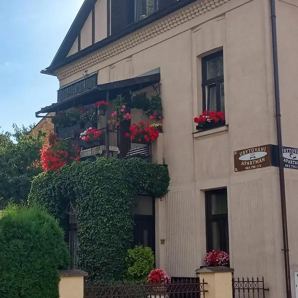 Apartmán v secesní vile, hotel v destinaci Úpice