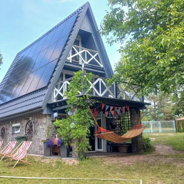 Grygielówka nad jeziorem - sauna & jacuzzi、Kamieńのホテル