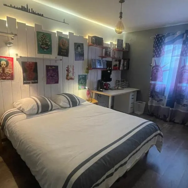 Chez lolo, hotel i La Regrippière