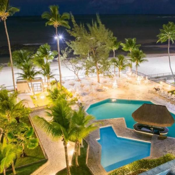 Flat 10 andar no Golden Beach acesso direto a praia - Foto 3