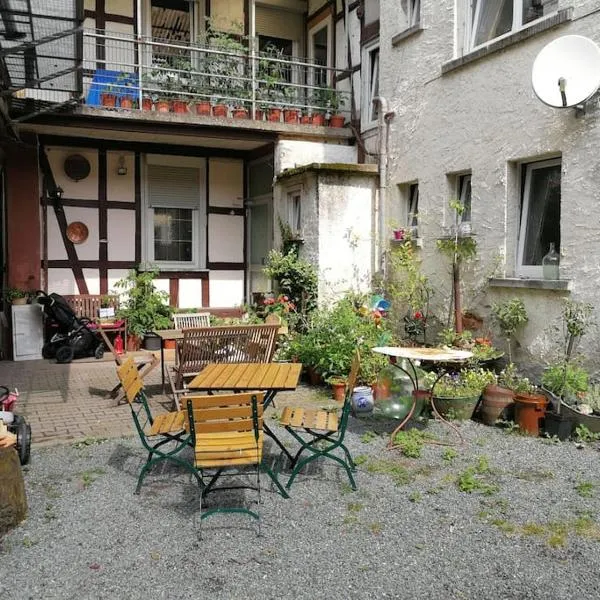 Ferienwohnung am Nibelungensteig unter der Burg, Hotel in Lindenfels