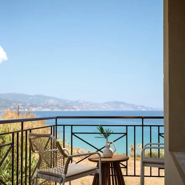 Rosa Sea Front Maisonette, hotell i Alikanas
