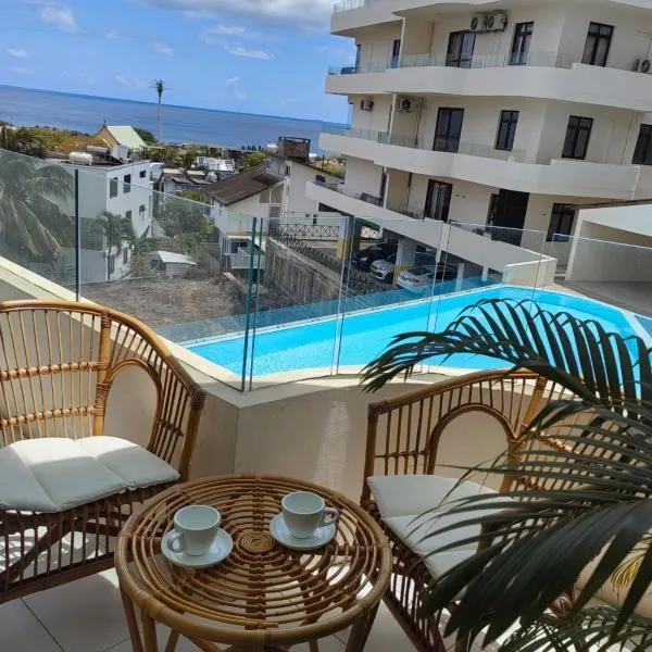 Luxury Seaview Apartment Flic en Flac CFF07, hotell sihtkohas Flic-en-Flac