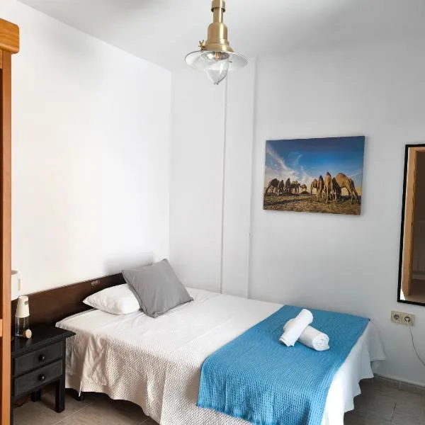 Acogedoras Habitaciones Privadas zona Costera Wifi, hotel v destinaci Morro del Jable