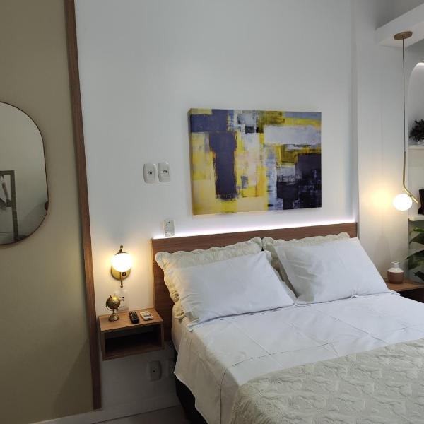 Loft com vista parcial da Enseada de Botafogo