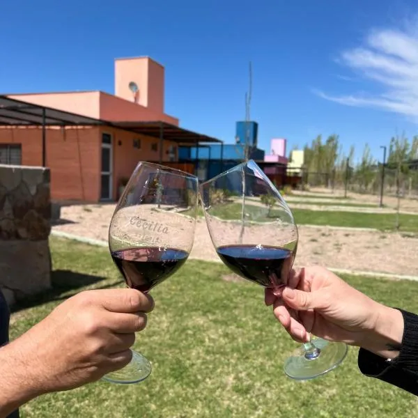 Cabañas para 2 personas Caminito al Atuel, hôtel à San Rafael
